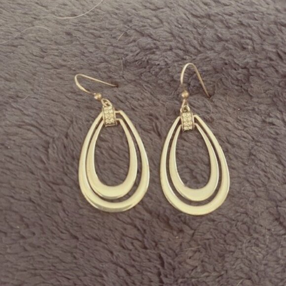 BRIGHTON - Meridian Oval Swing Crystal Necklace & Earrings - Picture 2 of 3